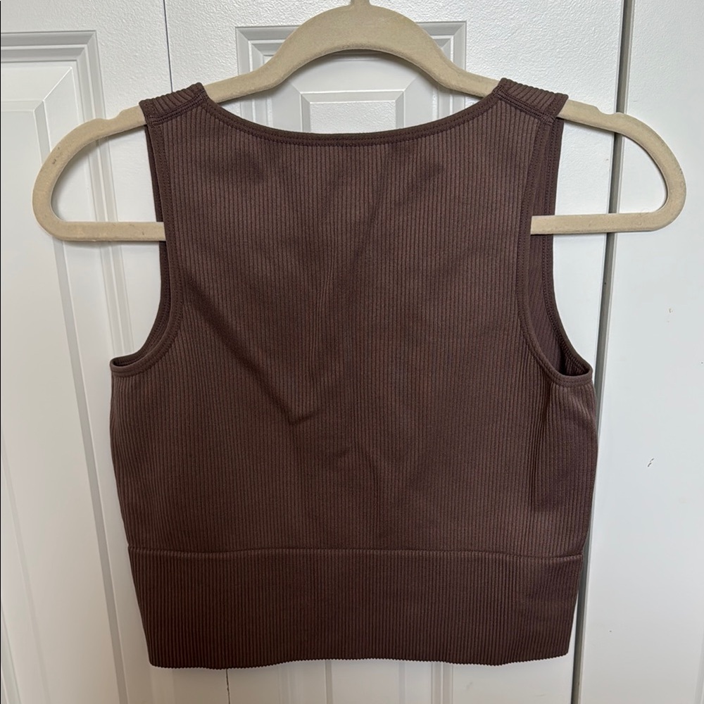 Women's Ribbed Tank Top - Picture 3 of 3